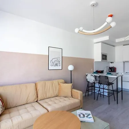 Daire Cozy Stylish 1br W/ Free Shuttle #195 *
